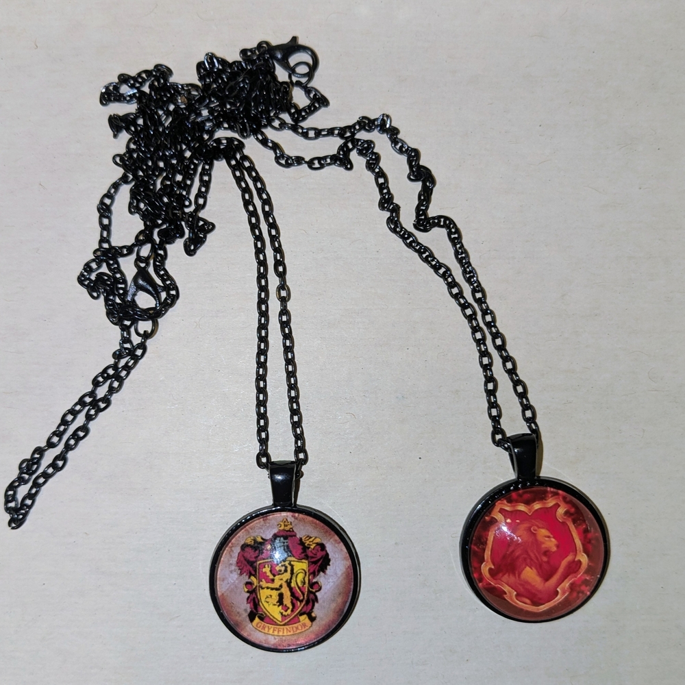 Gryffindor Crest Pendant Necklace - Various Design Options